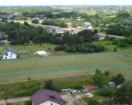 Działka budowlana w Wysokim Kole gm. Gniewoszów.