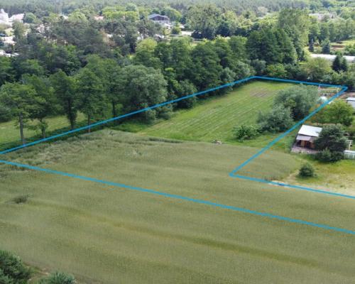 Działka o pow. 6461 m2 w Wysokim Kole (Gniewoszów)