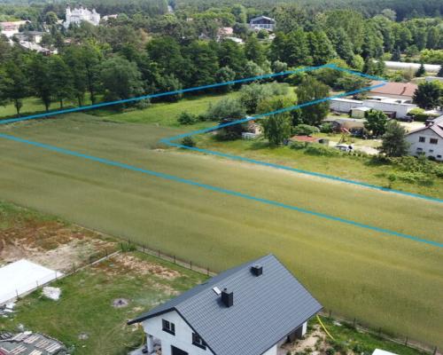 Działka o pow. 6461 m2 w Wysokim Kole (Gniewoszów)