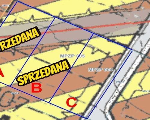 Kalinówka- 10 ar z dopuszcz. zabud. mieszk. media