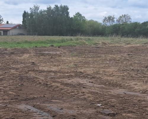 Bardzo ładna działka budowlana (M4) na Sławinie.