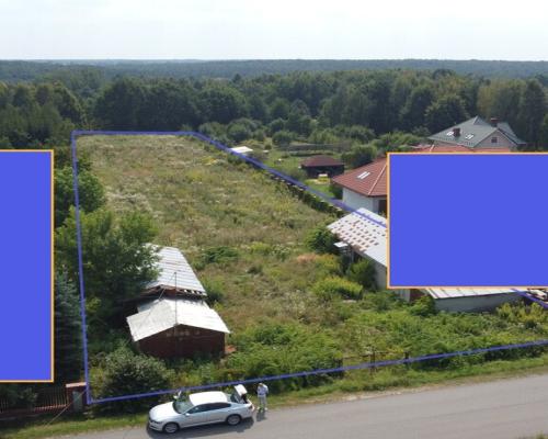 Działka z MPZP 0,54 ha w Bronowicach gm. Puławy..