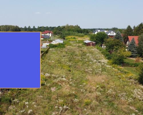 Działka z MPZP 0,54 ha w Bronowicach gm. Puławy..