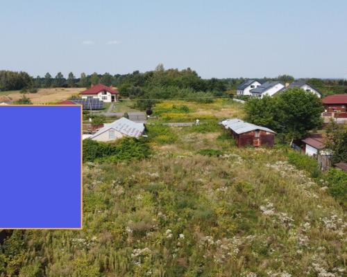 Działka z MPZP 0,54 ha w Bronowicach gm. Puławy..