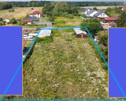 Działka z MPZP 0,54 ha w Bronowicach gm. Puławy..