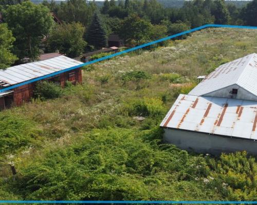 Działka z MPZP 0,54 ha w Bronowicach gm. Puławy..