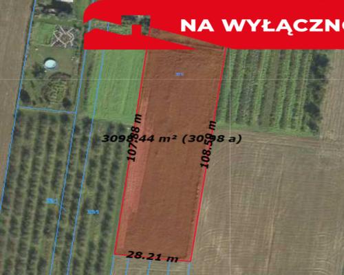 Działka rolna - 30ar - Smugi gm. Jastków