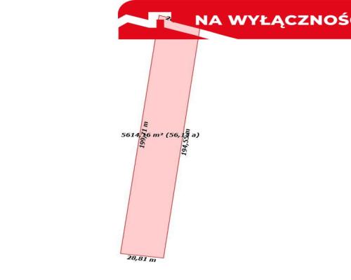 Smugi gm. Jastków- 56ar pod bliźniaka lub dom