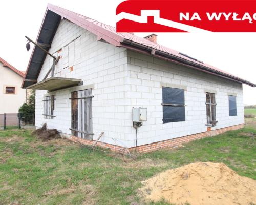 Dom stan surowym wszystkie media Lisów g. Lubartów