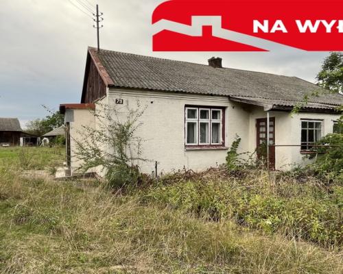 Siedlisko na dużej działce w Dobrucie gm. Orońsko.