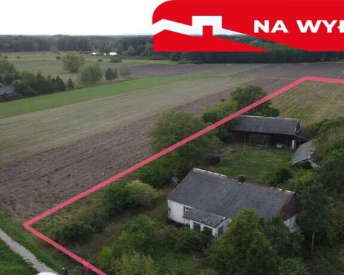 Siedlisko na dużej działce w Dobrucie gm. Orońsko.