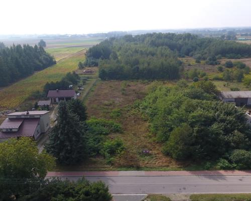 Działka, Dąbrowica, Ludwin, 10,5 ar, media,