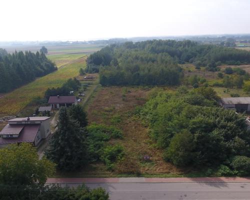 Działka, Dąbrowica, Ludwin, 10,5 ar, media,