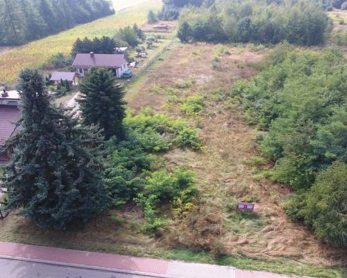 Działka, Dąbrowica, Ludwin, 10,5 ar, media,