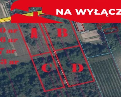 Działka budowlana ok.20 ar Gołąb g. Michów