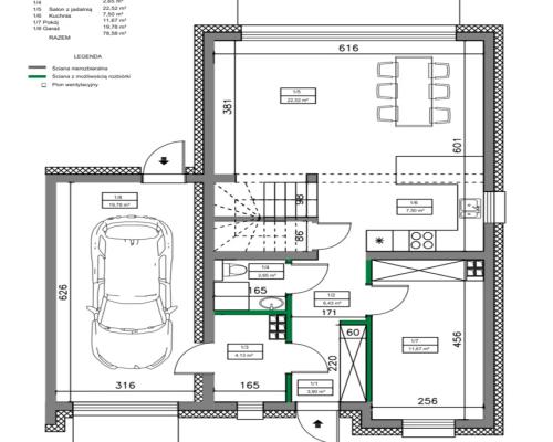 Dom z garażem i działką w cenie mieszkania