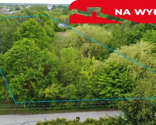 Działka budowlana 4587 m2 we Wsoli koło Radomia.