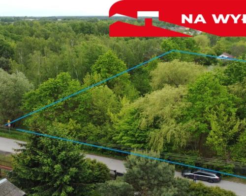 Działka budowlana 4587 m2 we Wsoli koło Radomia.