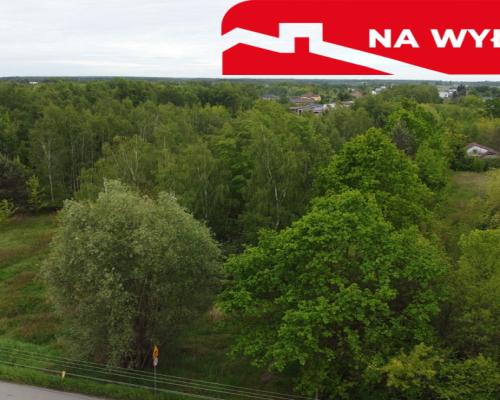 Działka budowlana 4587 m2 we Wsoli koło Radomia.