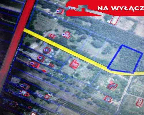 Działka budowla 3117 m2 w Kowali gm. Puławy.