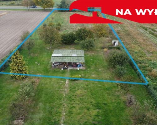 Działka 4017 m2 budowlana Leokadiów gm. Puławy.