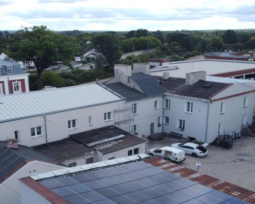 Kompleks budynków przy ul. 6 Sierpnia w Puławach..