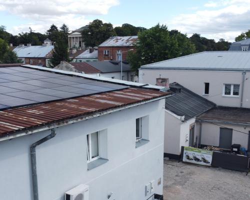 Kompleks budynków przy ul. 6 Sierpnia w Puławach..