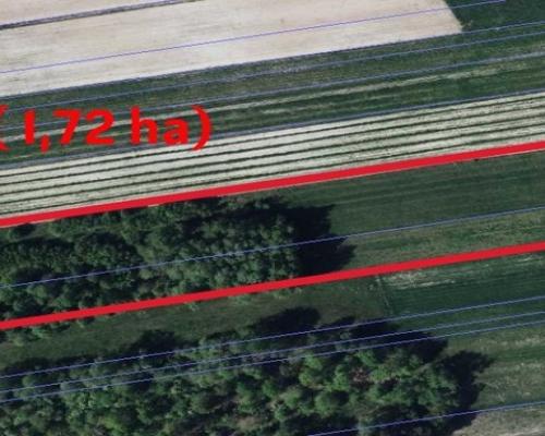 Działka budowlana 15 ar Kozioł g. Baranów