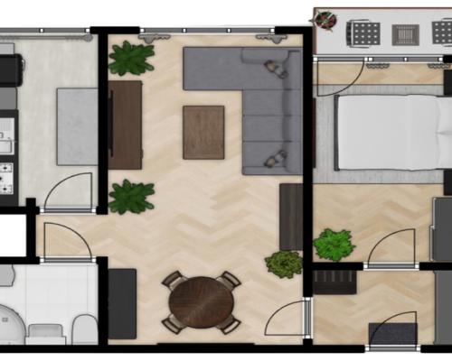 Kalinowszczyzna - przytulne M2