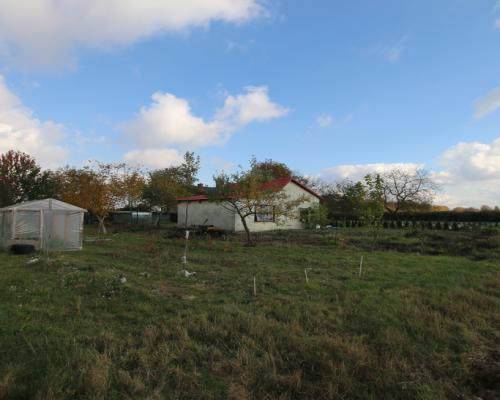 Domek na działce 17 ar Pólko/Nasutów (10km Lublin)