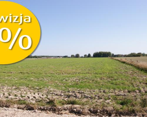 Duża działka nad jeziorem Krasne pod inwestycję