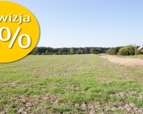 Duża działka nad jeziorem Krasne pod inwestycję