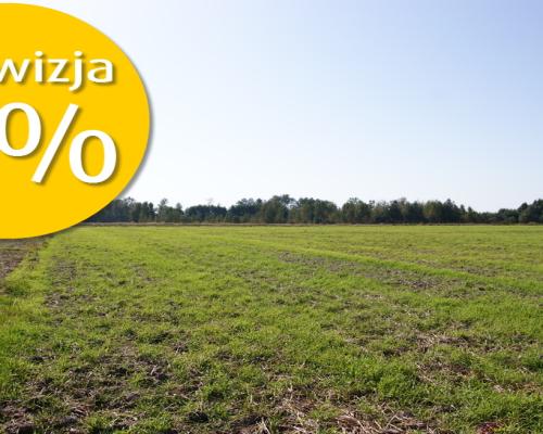 Duża działka nad jeziorem Krasne pod inwestycję