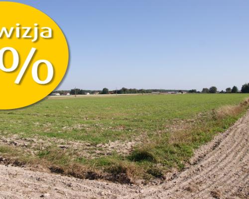 Duża działka nad jeziorem Krasne pod inwestycję