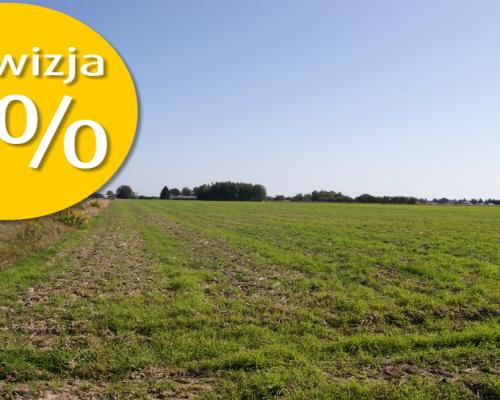 Duża działka nad jeziorem Krasne pod inwestycję