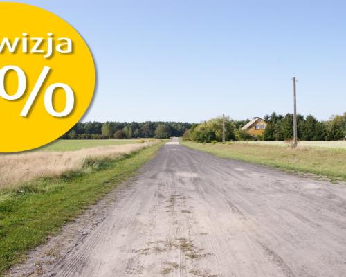 Duża działka nad jeziorem Krasne pod inwestycję