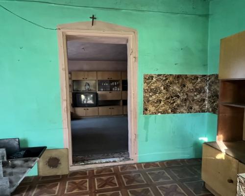 Dom na wsi w Przyłęku pow. Zwoleń, mazowieckie.