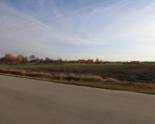 Działka rolno budowlana 65ar Sobolew Kol g. Firlej