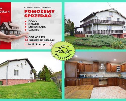 Atrakcyjny dom wolnostojący, blisko rzeka, las.