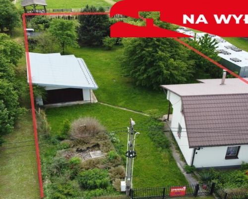 Dom z drewna  w Zielonce Starej pod Zwoleniem.