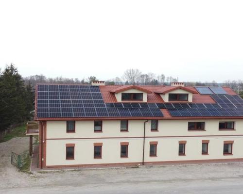 Budynek usługowy, hotel, Strzeszowice, Lublin,