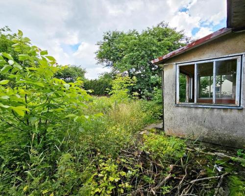 Atrakcyjna działka z domem - Zalesie gm. Niemce