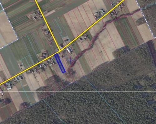 Działka bud. położona w miejscowości Piotrkówek.