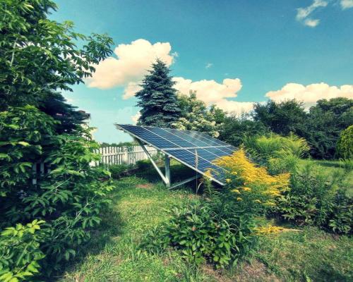 Dom na dużej działce graniczący z rz. Ciemięgą.