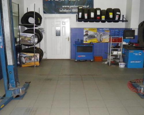 Zakład montażu i sprzedaży opon
