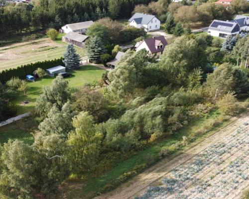 Praktyczne wymiary,zaciszna lokalizację, dużo ziel