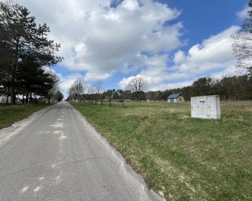 Atrakcyjna działka 2618 m2 w Oblasach-Księżę.