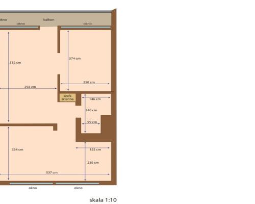 Mieszkanie 53,53 m2 w centrum Warszawy.