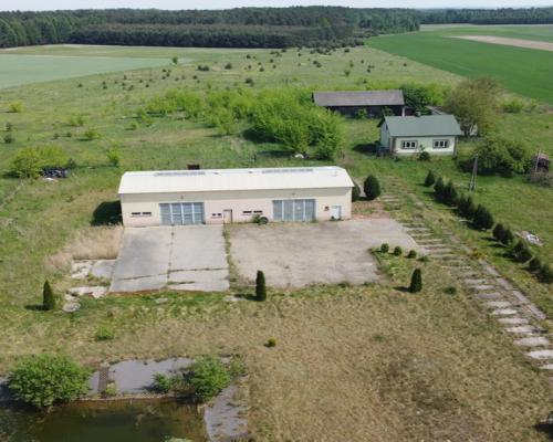 Hala produkcyjno-warsztatowa 209 m kw. gm. Przyłęk