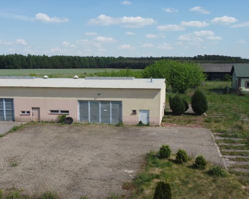 Hala produkcyjno-warsztatowa 209 m kw. gm. Przyłęk